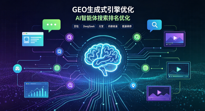 石棉县GEO 浪潮来袭：生成式引擎优化崛起，创作者争抢豆包、DeepSeek、元宝智能体流量入口
